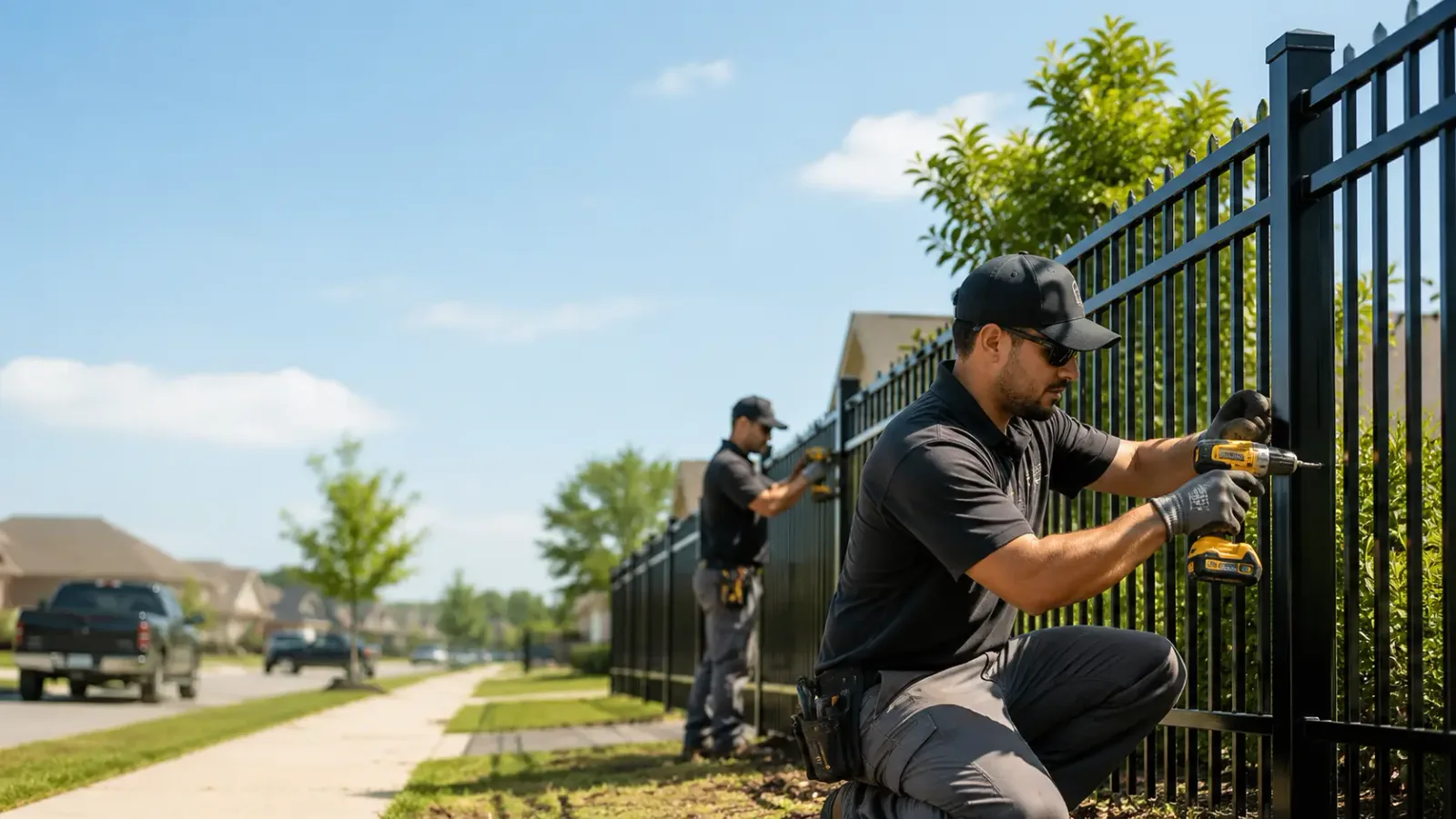 Metal Fence Installation in Alden, MI